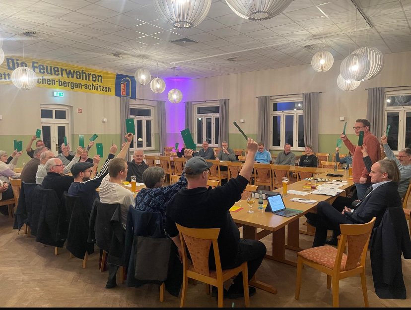 Jahreshauptversammlung im Lindenhof 