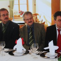 Peter Clausen, Amt S´brarup, Uwe Block, Bgm. Böel, Holger Krause, Amt 