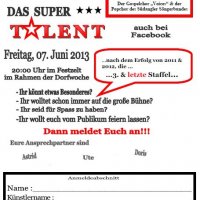 Mohrkirch sucht das Supertalent<br />
Eine erfolgreiche Show, die von 2011-2013 jeweils am Freitagabend aufgeführt wurde und viele junge und alte Mohrkircher Talente auf die Bühne brachte.