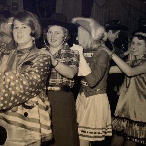Fasching 1966 Hattesen Bahnhofshotel