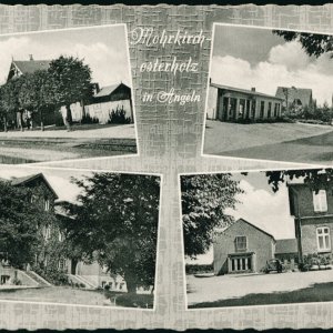 Bahnhof - Lebensmittelgeschäft - Volkshochschule - Volksschule (später Grundschule)