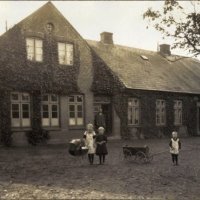 das westerholzer Schulgebäude , Foto von 1914