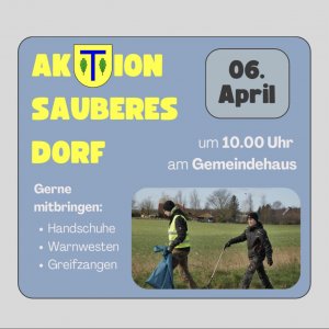 Um 10.00 Uhr starten wir am Gemeindehaus.