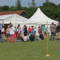 Festzelt am Sportplatz