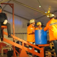 Die Wette der Feuerwehr Mohrkirch mit Bgm. Karl.-J. Peters